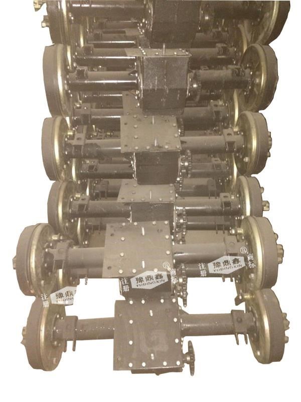 电动工程自卸车单链轮箱体后桥